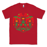 Red swedish dala horse folk art t shirt Classic Tee - linhVisuals