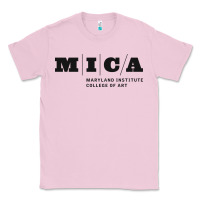 Bubblegum Pink Maryland Institute College of Art Classic Tee - linhVisuals