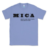 Colony Blue Maryland Institute College of Art Classic Tee - linhVisuals