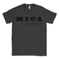 Smoke Maryland Institute College of Art Classic Tee - linhVisuals
