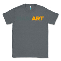 Charcoal Heather Massachusetts College of Art and Design Classic Tee - linhVisuals