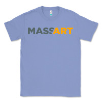 Colony Blue Massachusetts College of Art and Design Classic Tee - linhVisuals