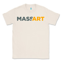 Natural Massachusetts College of Art and Design Classic Tee - linhVisuals