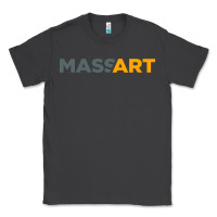 Smoke Massachusetts College of Art and Design Classic Tee - linhVisuals
