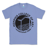 Colony Blue Memphis College of Art Classic Tee - linhVisuals