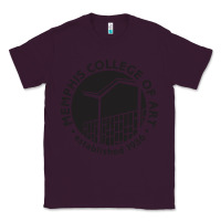 Plum Memphis College of Art Classic Tee - linhVisuals