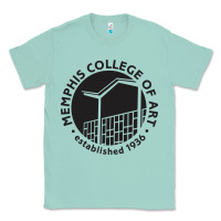 Seafoam Memphis College of Art Classic Tee - linhVisuals