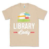 Mushroom womens funny library lady librarian library assistant t shirt Classic Tee - linhVisuals