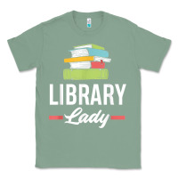 Sage womens funny library lady librarian library assistant t shirt Classic Tee - linhVisuals
