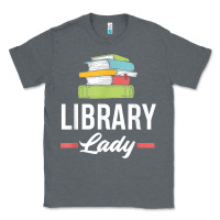 Womens Funny Library Lady Librarian Library Assistant T Shirt Classic Tee | Teevron