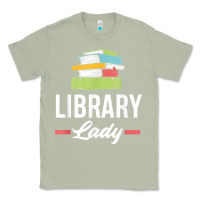 Matcha womens funny library lady librarian library assistant t shirt Classic Tee - linhVisuals