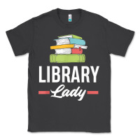 Smoke womens funny library lady librarian library assistant t shirt Classic Tee - linhVisuals