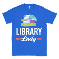 True Royal womens funny library lady librarian library assistant t shirt Classic Tee - linhVisuals