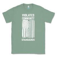 Sage violates community standards apparel community t shirt Classic Tee - linhVisuals