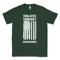 Sports Green violates community standards apparel community t shirt Classic Tee - linhVisuals