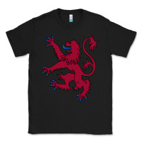 Black lion rampant of scotland, royal banner, royal arms, scottish pride Classic Tee - linhVisuals
