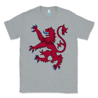 Heather Grey lion rampant of scotland, royal banner, royal arms, scottish pride Classic Tee - linhVisuals