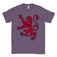 Lavender lion rampant of scotland, royal banner, royal arms, scottish pride Classic Tee - linhVisuals