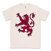 Natural lion rampant of scotland, royal banner, royal arms, scottish pride Classic Tee - linhVisuals