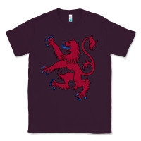 Plum lion rampant of scotland, royal banner, royal arms, scottish pride Classic Tee - linhVisuals