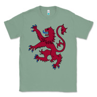 Sage lion rampant of scotland, royal banner, royal arms, scottish pride Classic Tee - linhVisuals