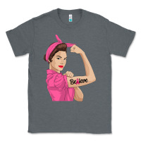 Believe Cancer Awareness Women Gift Classic Tee | Teevron