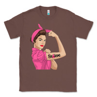 Chestnut believe cancer awareness women gift Classic Tee - linhVisuals