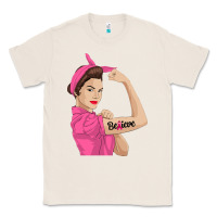Natural believe cancer awareness women gift Classic Tee - linhVisuals