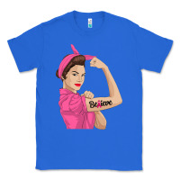 True Royal believe cancer awareness women gift Classic Tee - linhVisuals