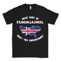 Black what part of eyjafjallajökull don't you understand raglan baseball te Classic Tee - linhVisuals