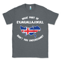 Charcoal Heather what part of eyjafjallajökull don't you understand raglan baseball te Classic Tee - linhVisuals