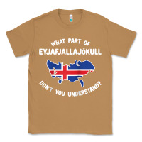 Toasted Coconut what part of eyjafjallajökull don't you understand raglan baseball te Classic Tee - linhVisuals