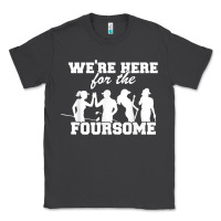 Smoke we're here for the foursome funny sarcasm golf lover golfer t shirt Classic Tee - linhVisuals
