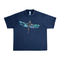 Navy Blue Dragonfly Urban Heavy Tee - LillyAllenDesigns