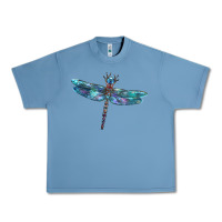 Pebble Blue Blue Dragonfly Urban Heavy Tee - LillyAllenDesigns