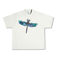 Pistachio Blue Dragonfly Urban Heavy Tee - LillyAllenDesigns
