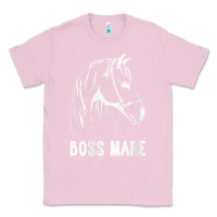 Bubblegum Pink womens boss mare horseback riding equestrians men horse women gift v n Classic Tee - linhVisuals