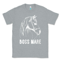 Heather Grey womens boss mare horseback riding equestrians men horse women gift v n Classic Tee - linhVisuals