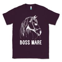 Plum womens boss mare horseback riding equestrians men horse women gift v n Classic Tee - linhVisuals