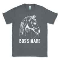 Charcoal Heather womens boss mare horseback riding equestrians men horse women gift v n Classic Tee - linhVisuals