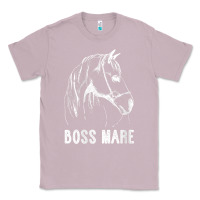Lilac womens boss mare horseback riding equestrians men horse women gift v n Classic Tee - linhVisuals