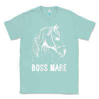 Seafoam womens boss mare horseback riding equestrians men horse women gift v n Classic Tee - linhVisuals