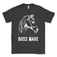Womens Boss Mare Horseback Riding Equestrians Men Horse Women Gift V N Classic Tee | Teevron