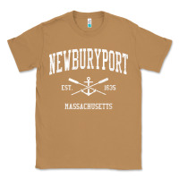 Toasted Coconut newburyport ma vintage crossed oars & boat anchor sports t shirt Classic Tee - linhVisuals