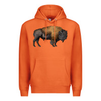 Carrot american bison body Premium Hoodie - RanaPortraitStore