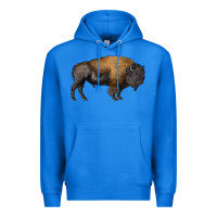 True Royal american bison body Premium Hoodie - RanaPortraitStore