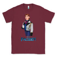 Burgundy hans frozen Classic Tee - linhVisuals