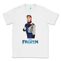 White hans frozen Classic Tee - linhVisuals