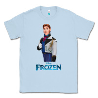 Dusty Blue hans frozen Classic Tee - linhVisuals