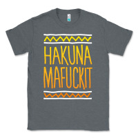 Charcoal Heather hakuna mafuckit [tb] Classic Tee - linhVisuals
